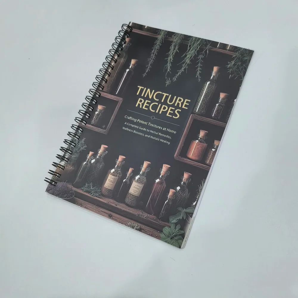 Herbal Wellness Tincture - 팅크처 레시피북: 집에서 강력한 흑액액제 만들기,