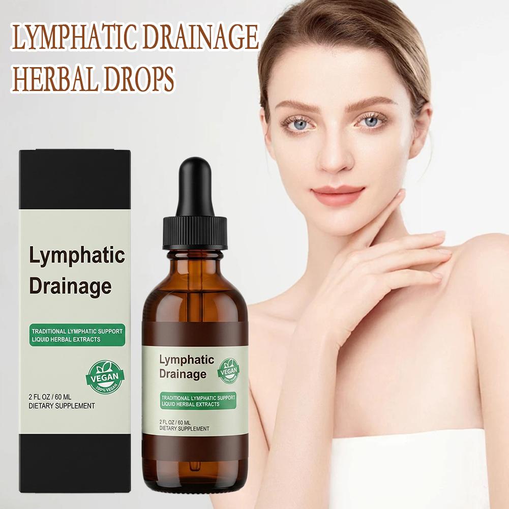 Herbal Wellness Liquid - 60ml 림프 배출 허브 드롭스 천연