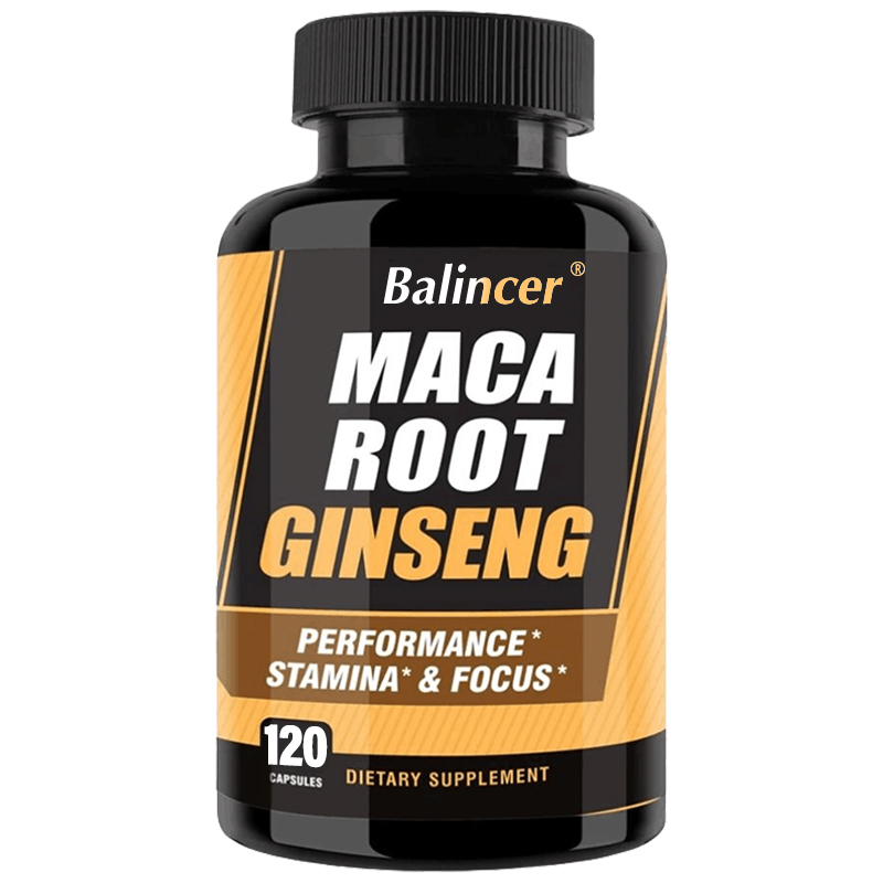 Valerian Root Capsule - 마카 뿌리 캡슐 10000mg 인삼 함유,