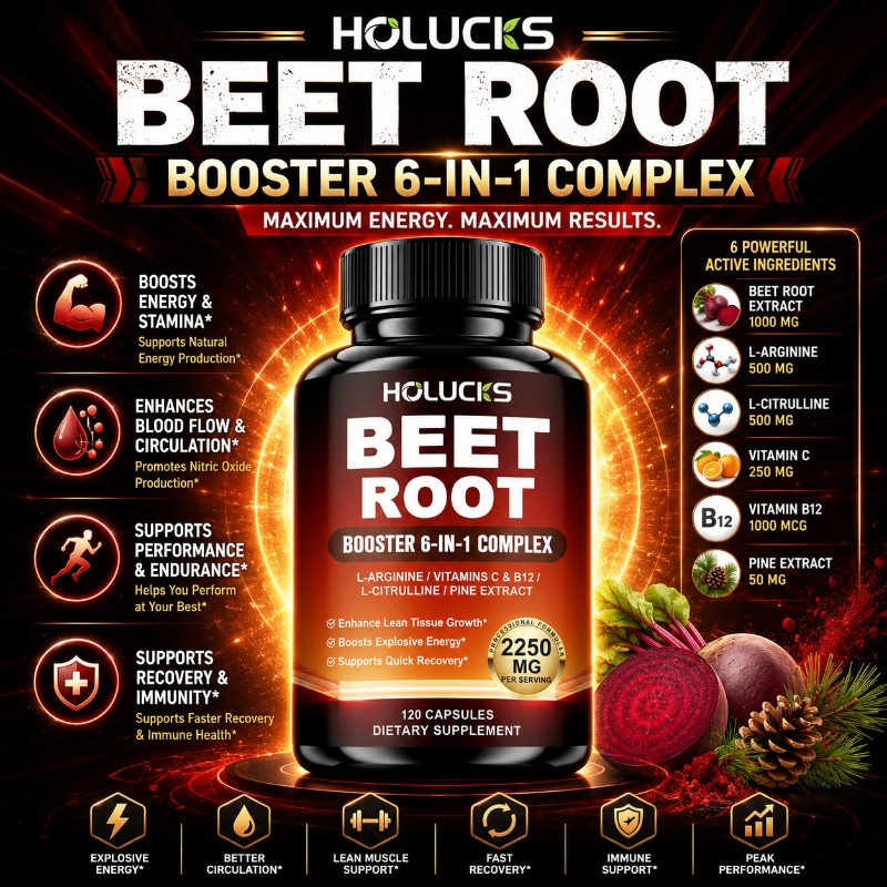 Valerian Root Capsule - 비트 뿌리와 아르기닌 복합체가 함유된 산화질소