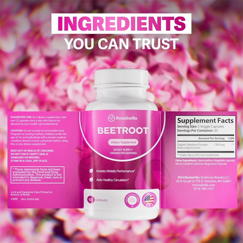 유기농 비트루트 - 질산염과 항산화제 함유, 운동 능력 - Valerian Root Capsule 리뷰 및 가격