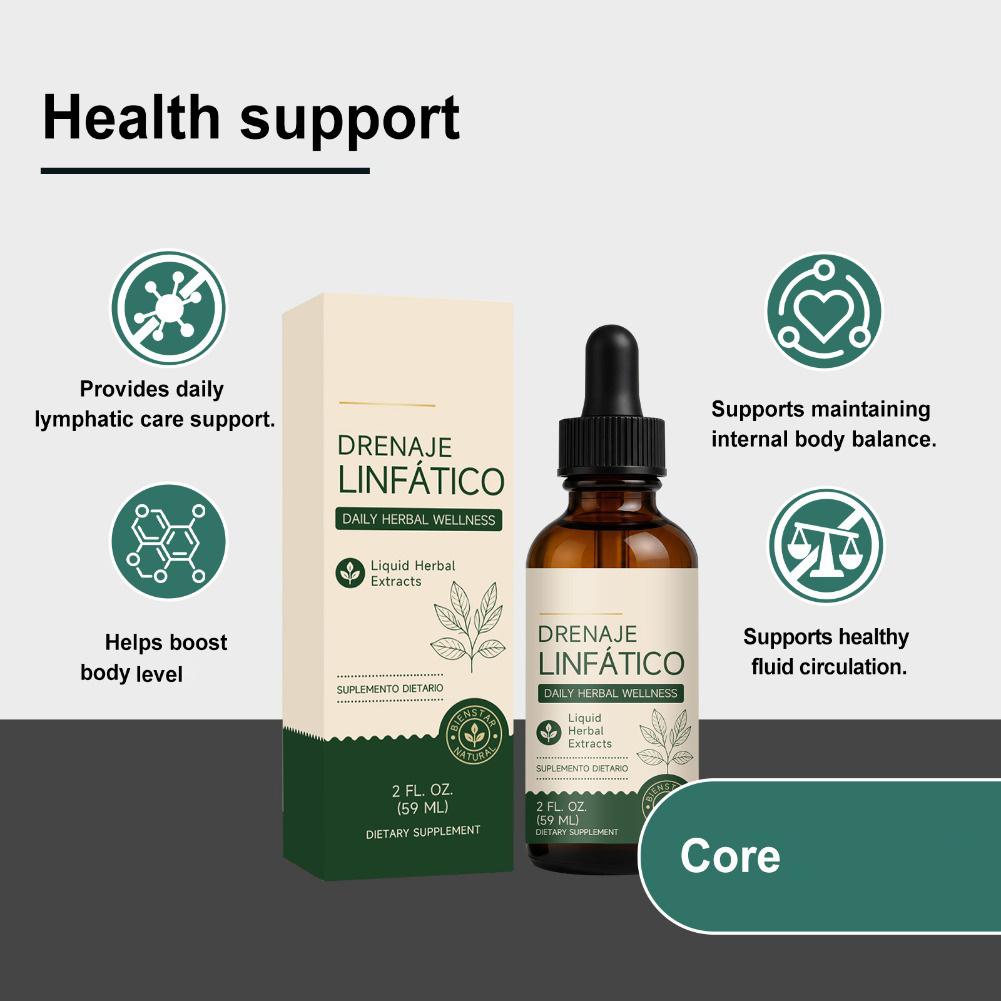 59ml 천연 허브 웰니스 드롭스 액상 림프 지원 배액 - Herbal Wellness Liquid 리뷰 및 가격