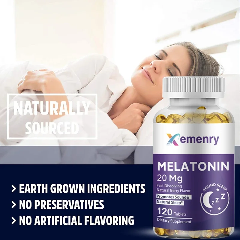 성인용 멜라토닌 소프트젤은 수면에 도움을 주고 수면의  - Valerian Root Capsule 리뷰 및 가격