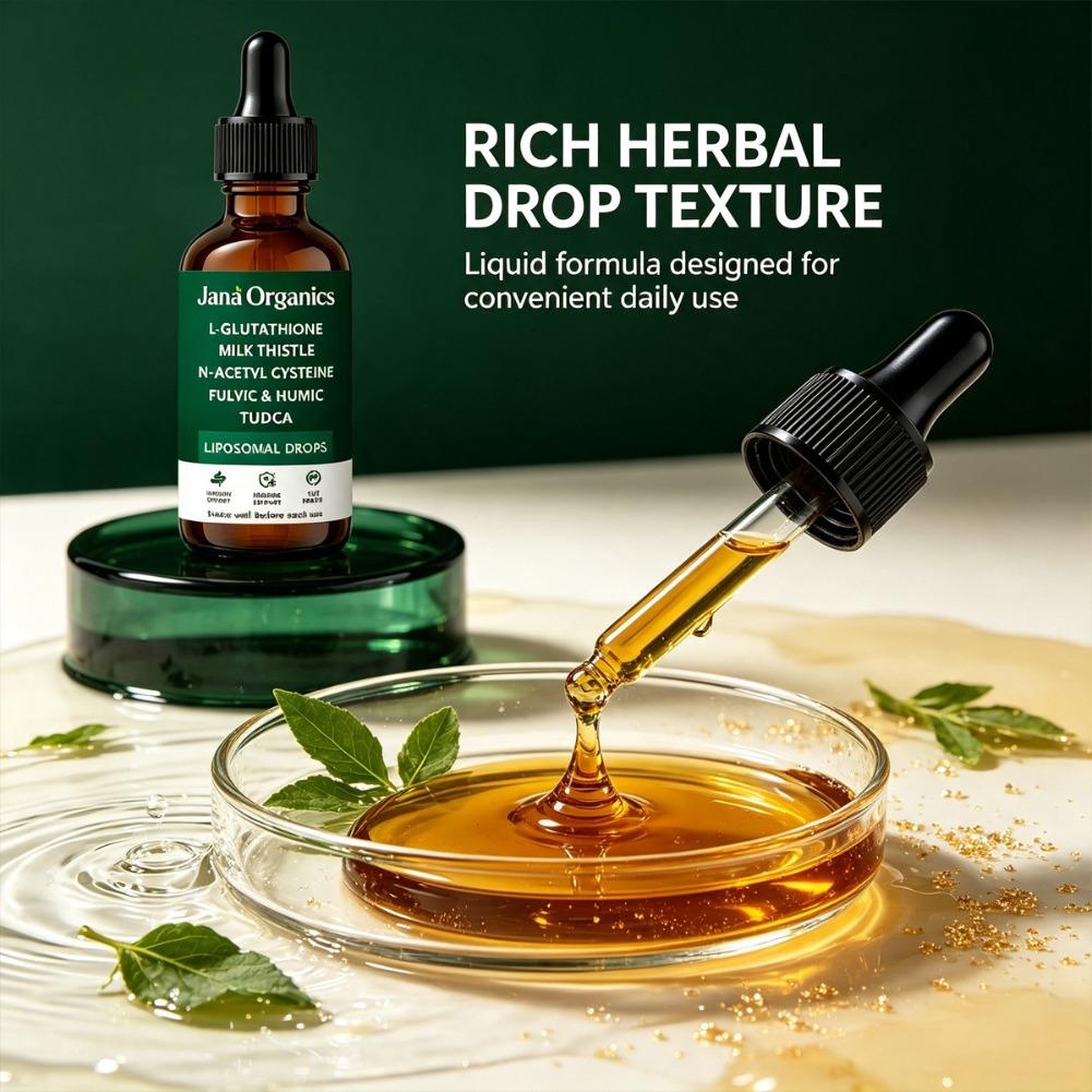 60ml 용량의 다중 허브 성분 함유 리포좀 액상 드롭 - Herbal Wellness Liquid 리뷰 및 가격